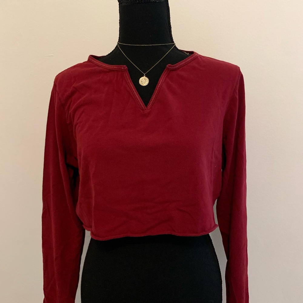Burgundy color